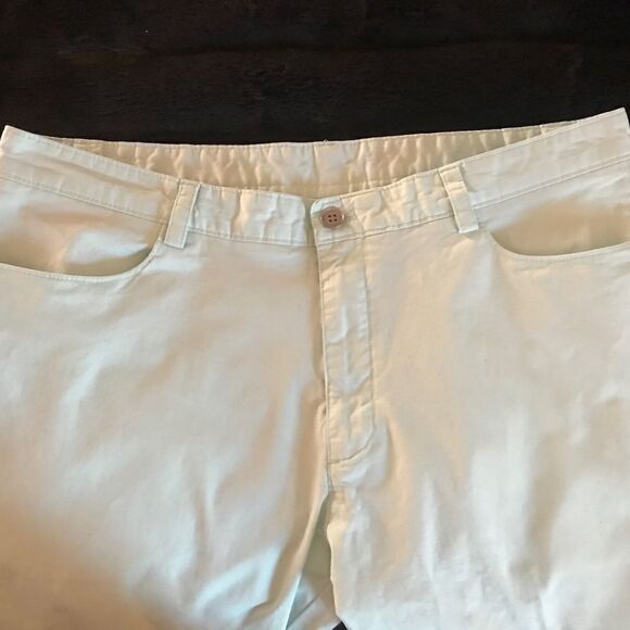 Calvin Klein Light Green Slim Fit Pants - Picture 1 of 3